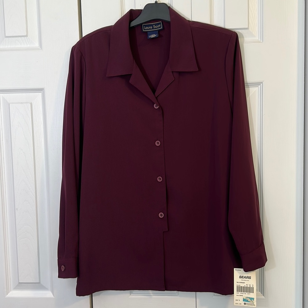 Laura Scott Button Up Top